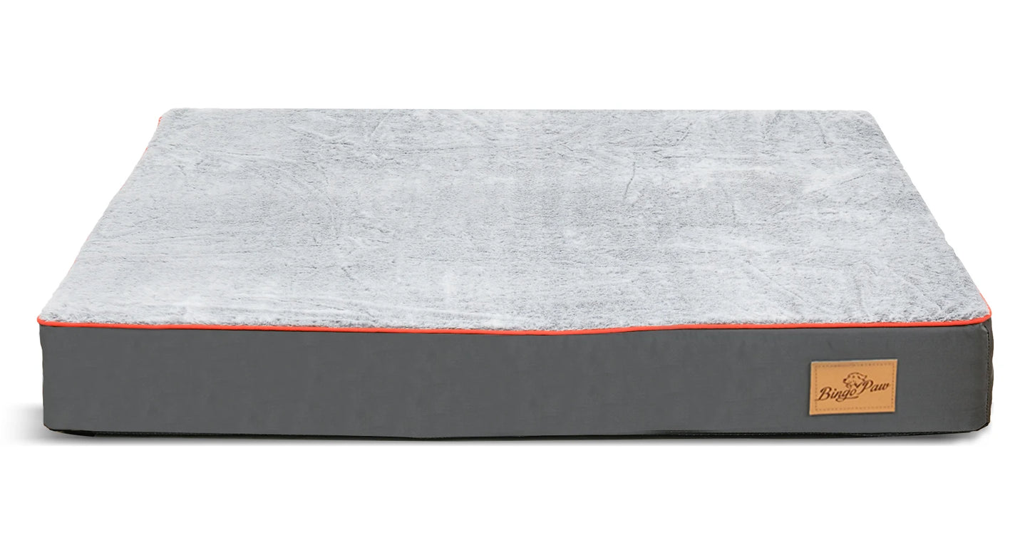 Orthopedic Dog Bed Kennel Memory Foam Waterproof Pet Bed with Removable Washable Cover Nonskid Bottom Joint Relief