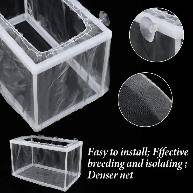 Aquarium Isolation Box, Fish Hatchery Breeding.