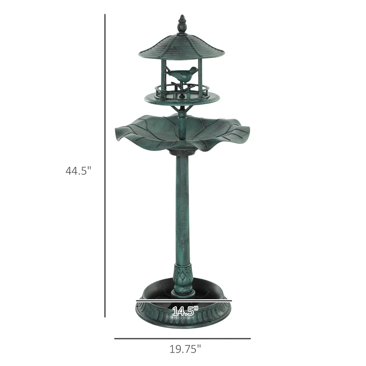 Tall Bird Bath, Feeding & Watering Supplies