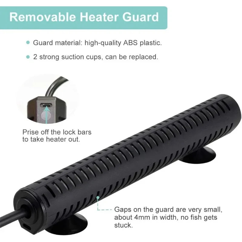 500W Aquarium Heater with Digital Display Thermostat