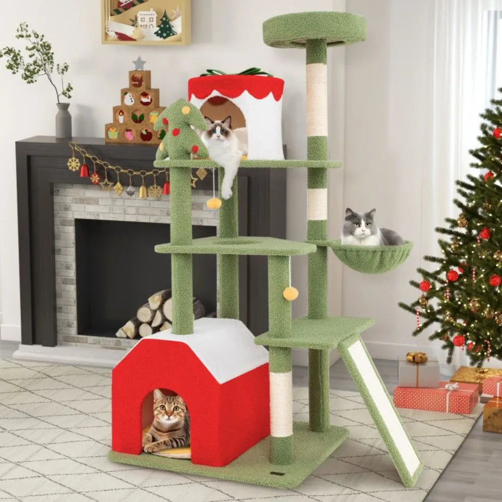 Christmas Cat Tree