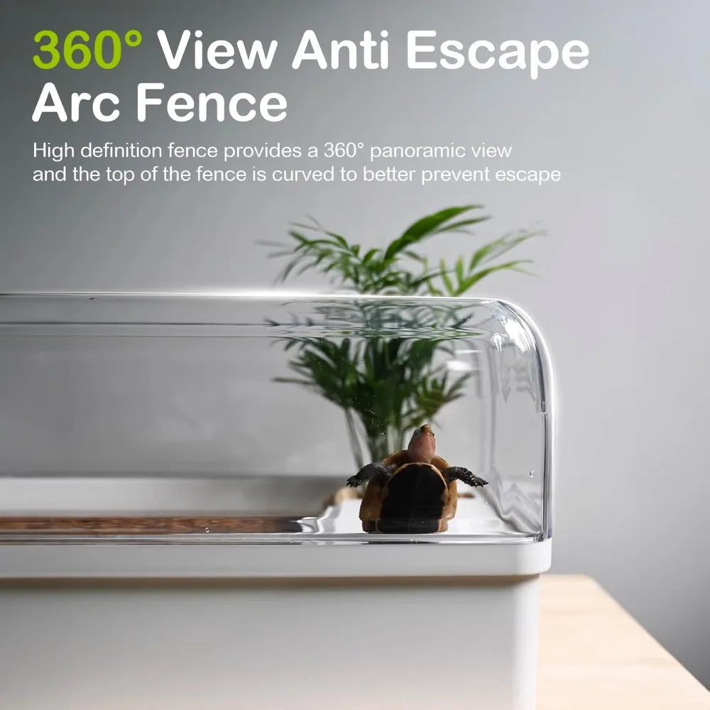 Turtle Tank Habitat Kit w/Multi-Function Area