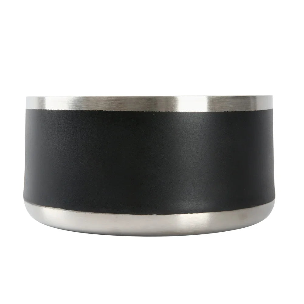 Stainless Steel Double Wall Dog Feeding Bowl