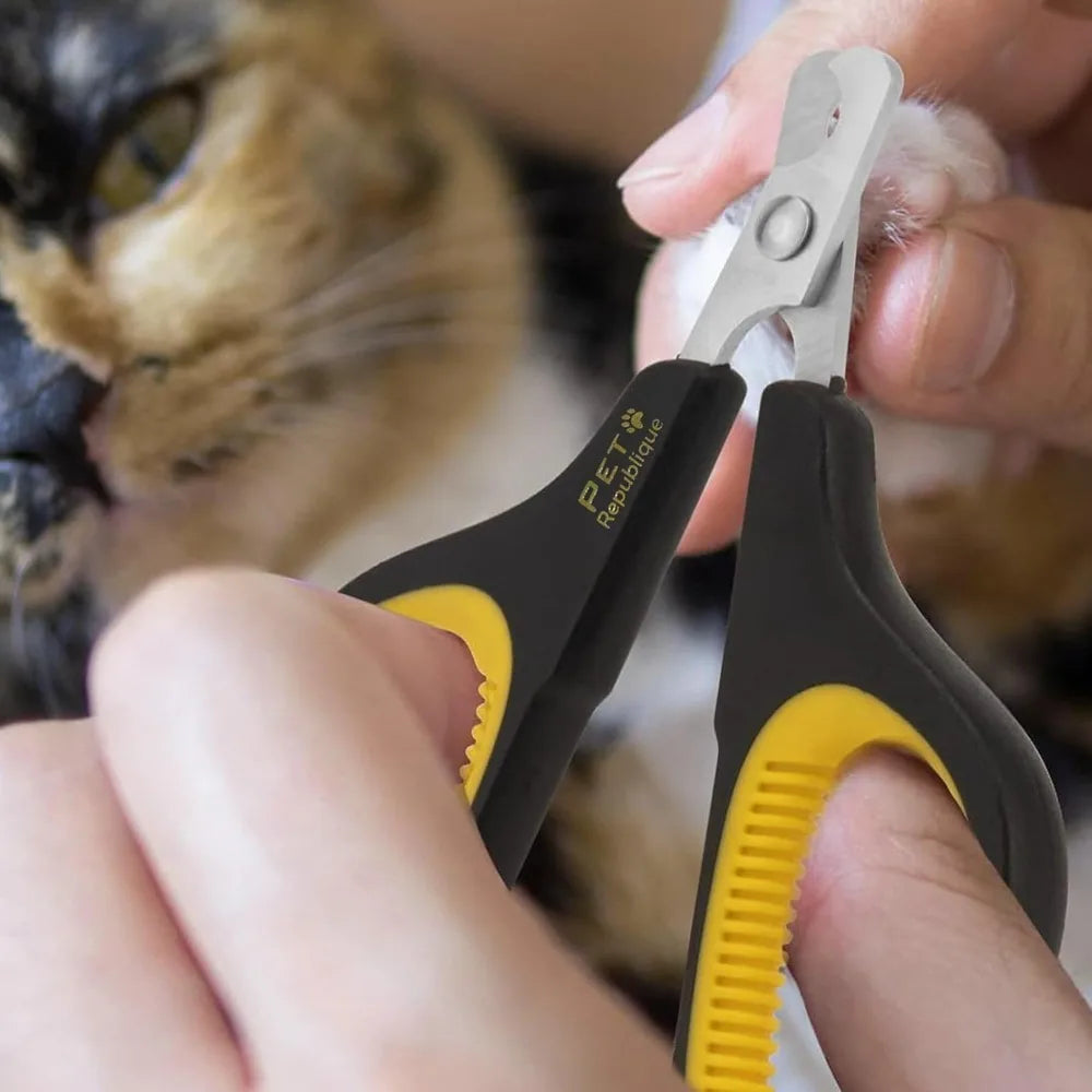 Professional Stainless-Steel Nail Clipper for Cats, Kittens, Hamster, Rabbits, Birds, & Small Breed Animals Claw Trimmer