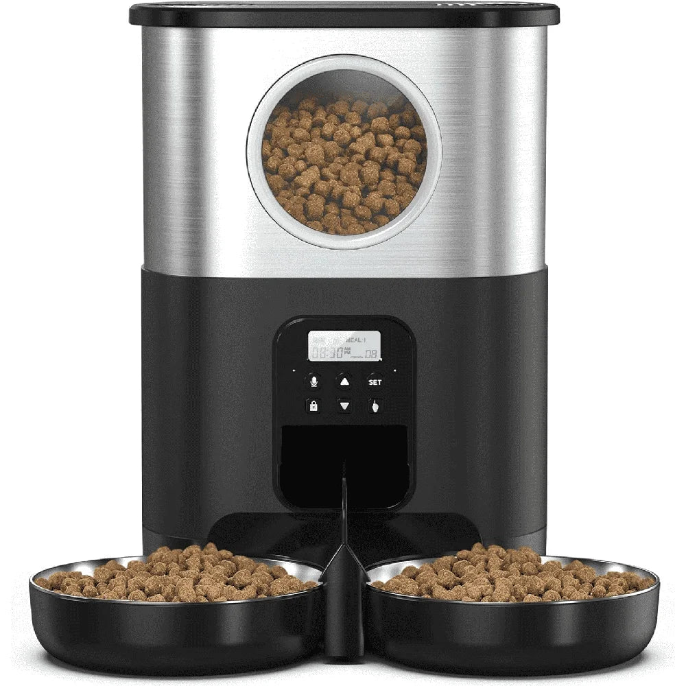 5L Automatic Cat Feeder with Voice Recording