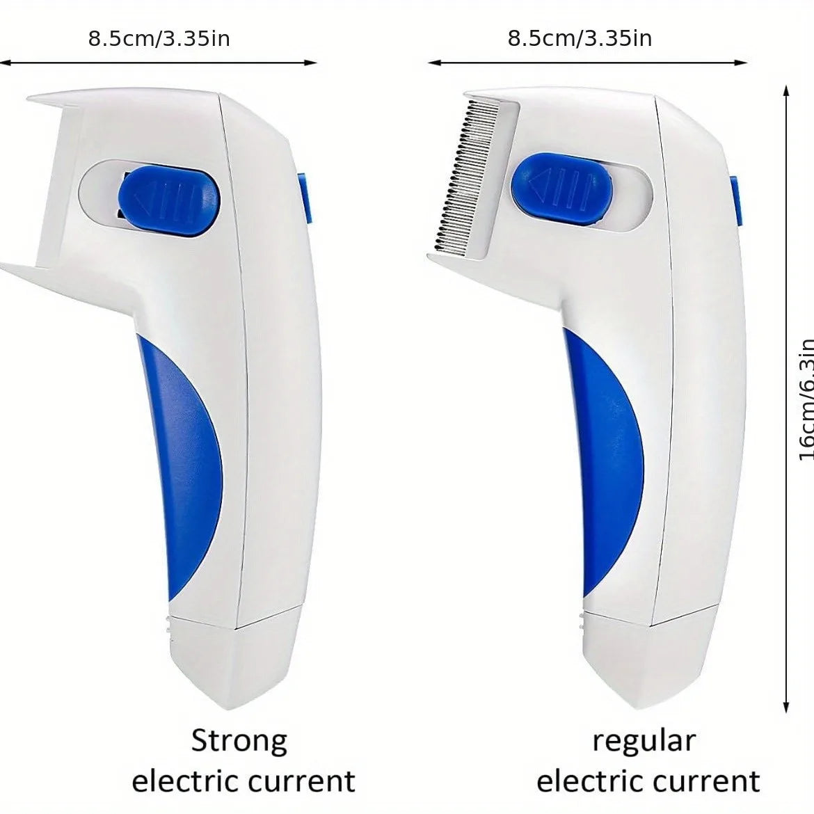 Flea Doctor Electric Comb. Removes fleas and eggs.