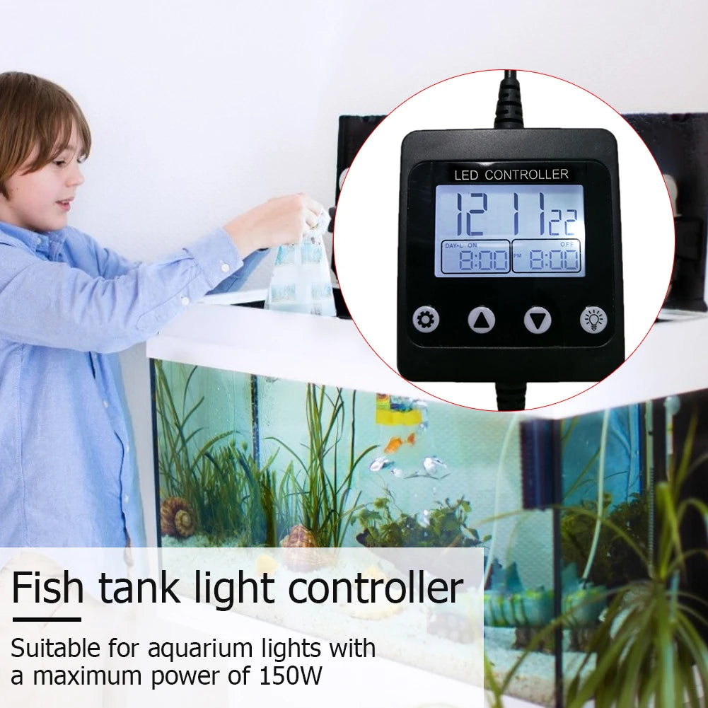 Intelligent Fish Lamp LCD Display Controller Modulator