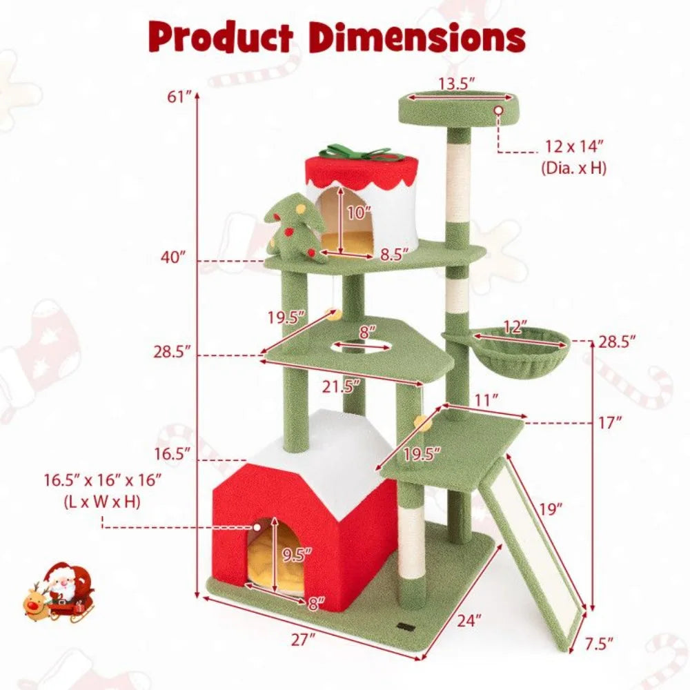 Christmas Cat Tree
