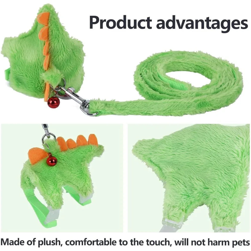 Ferret Harness and Leash Set with Safe Bell