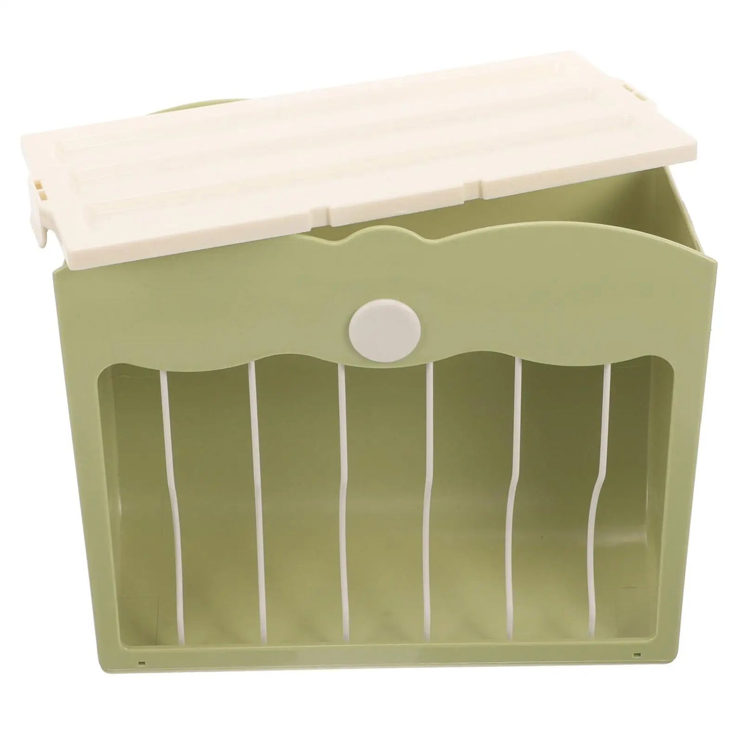 Plastic Hay Dispenser Rabbit Hay Feeder Hanging Type Pet Hamster Food Hay Container