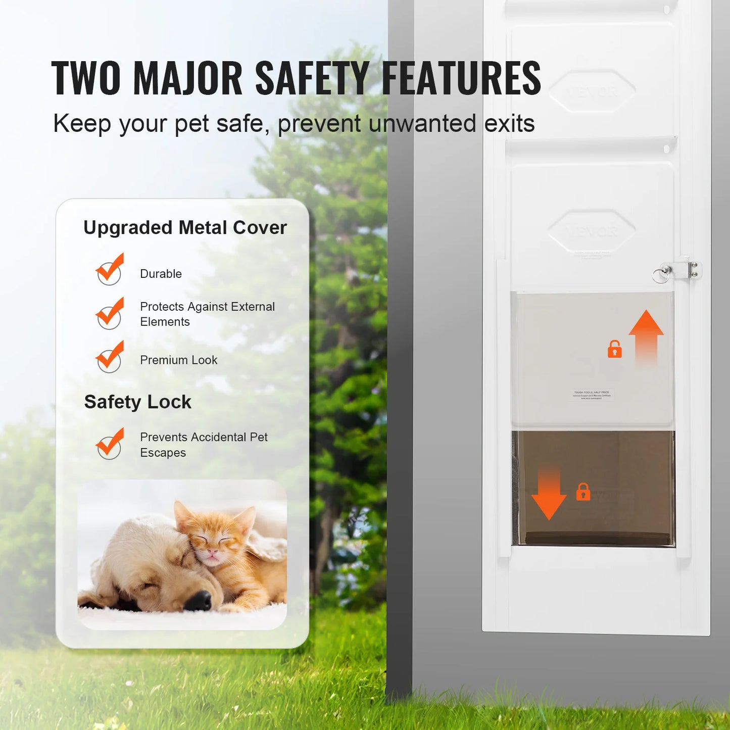 Dog Door Sliding Glass Door. 3 Sizes.