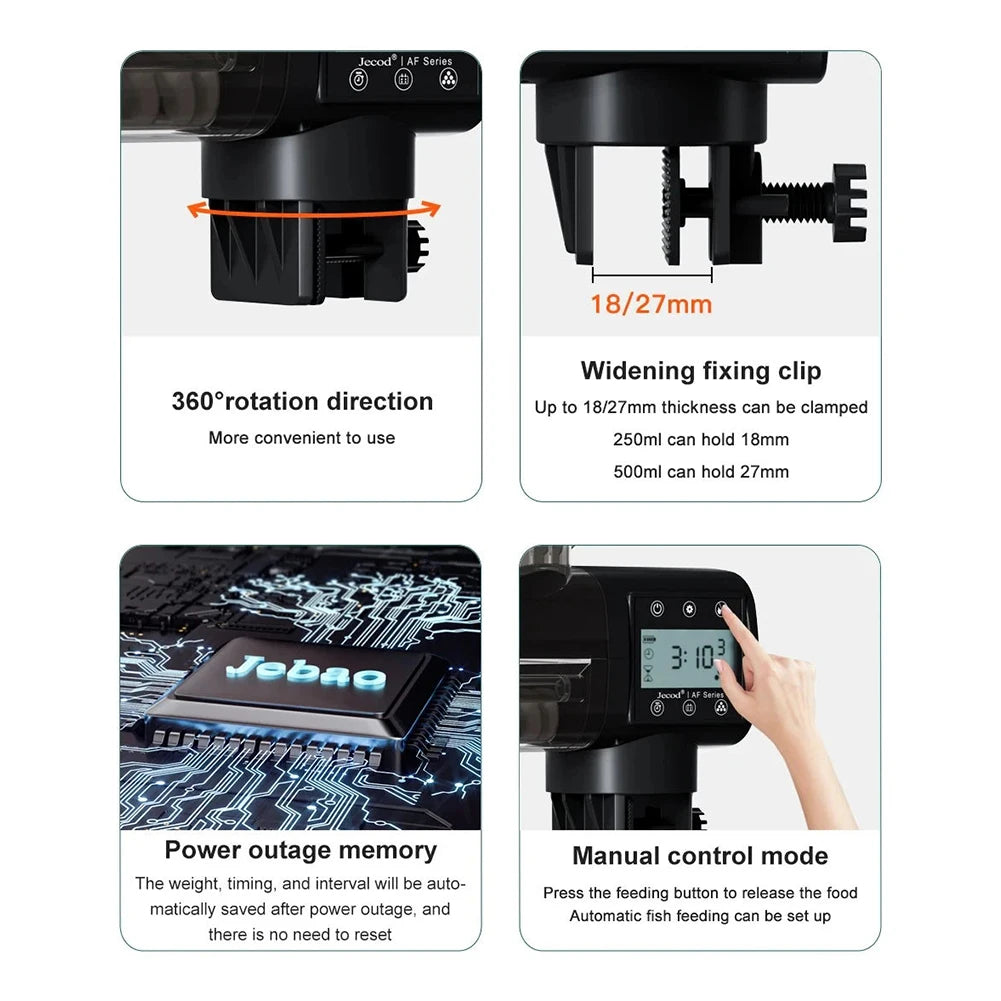 Automatic Fish Feeder with Timer, Fish Tank