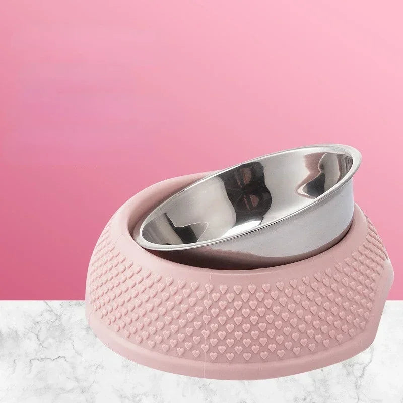 Dog Feeding Bowl Stainless Steel Sealed