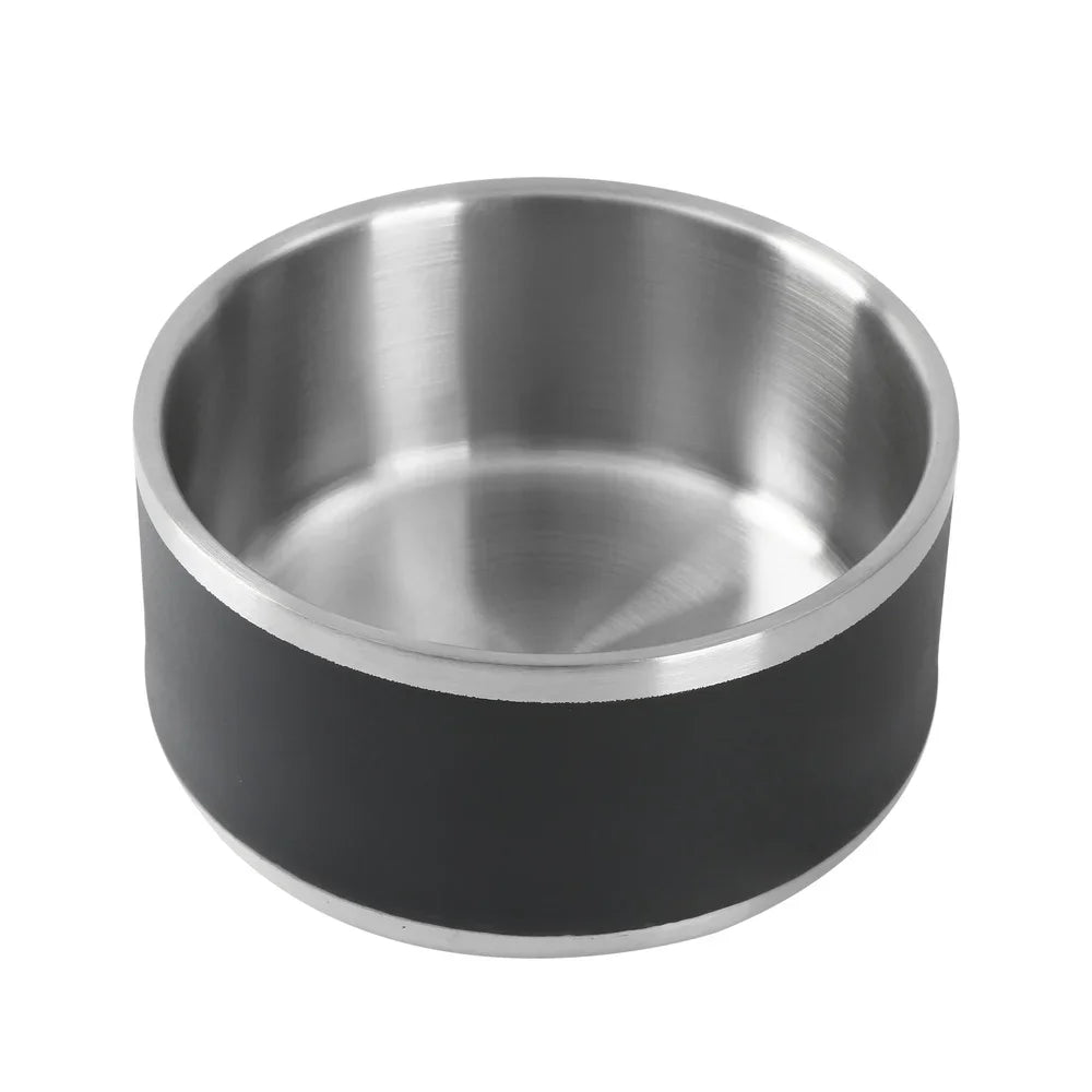 Stainless Steel Double Wall Dog Feeding Bowl