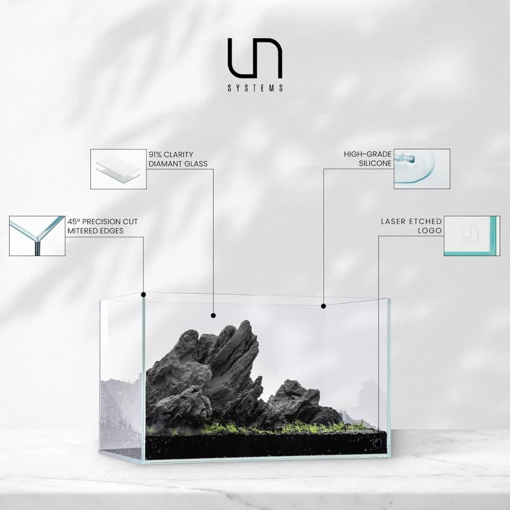 Ultra Clear Rimless Aquarium - Low Iron Glass
