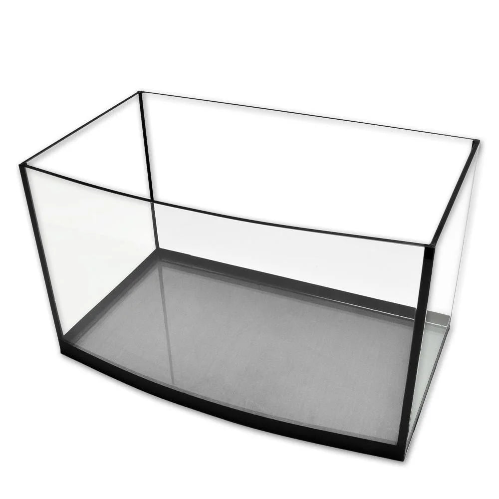 Bowfront Glass Aquarium 3.5 Gallon Tank Curved Front