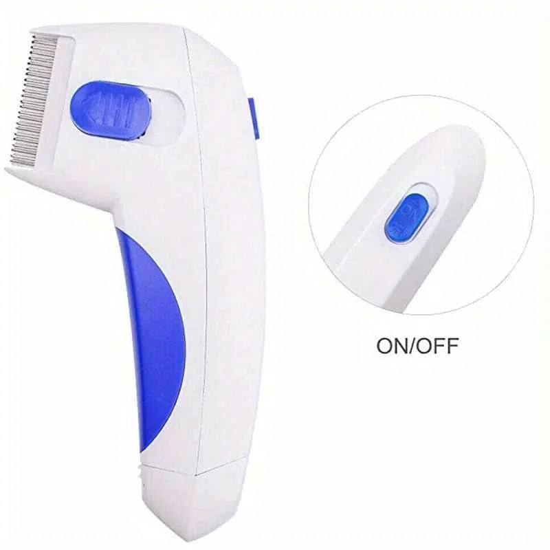 Flea Doctor Electric Comb. Removes fleas and eggs.