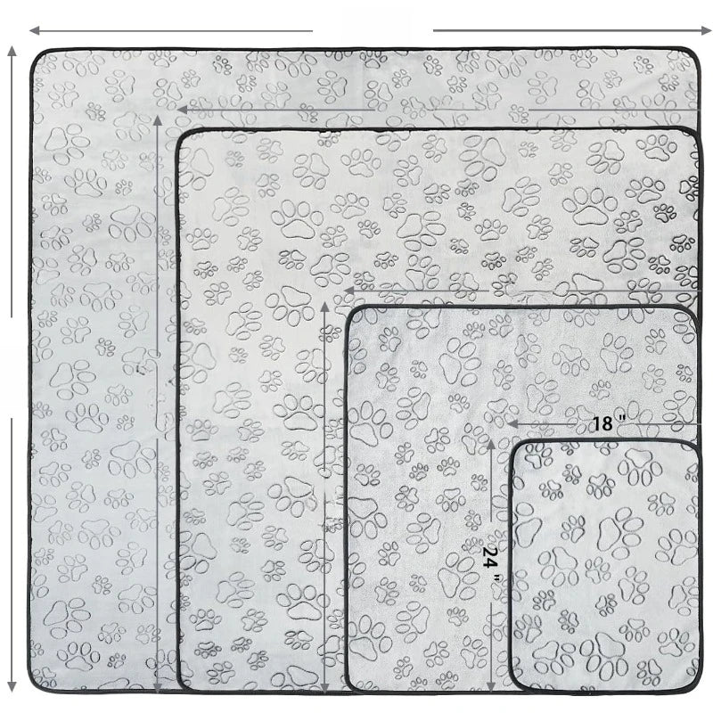 Pet puppy pad, 2-piece washable pad, waterproof