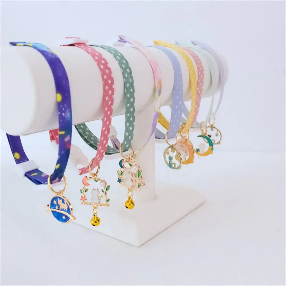Kitten Collar with Pendant, Quick Release.