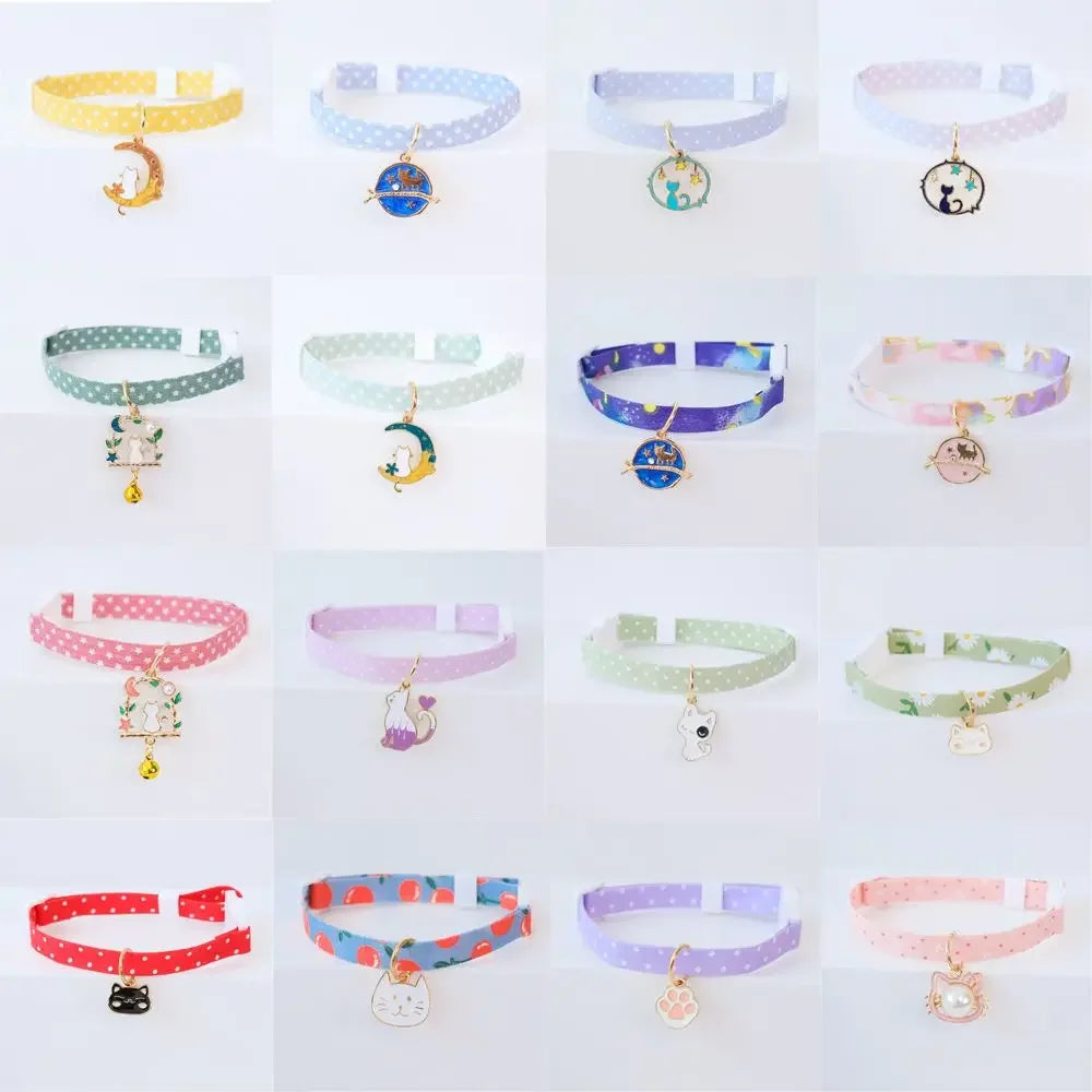Kitten Collar with Pendant, Quick Release.