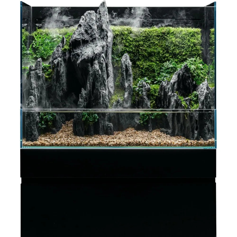 Integrated Paludarium Tank - All in One w/Waterfall