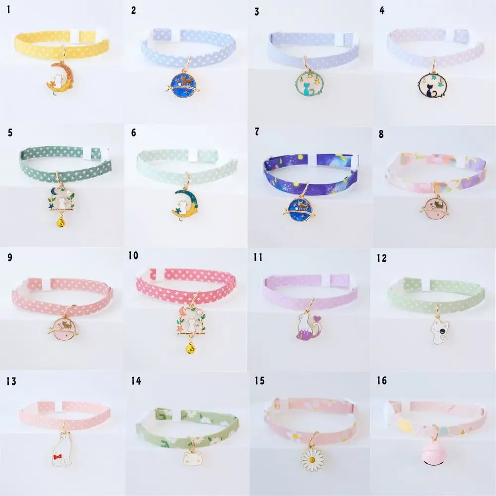 Kitten Collar with Pendant, Quick Release.