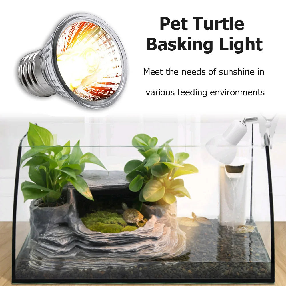 UVA+UVB Pet Reptile Heating Lamp for Amphibian