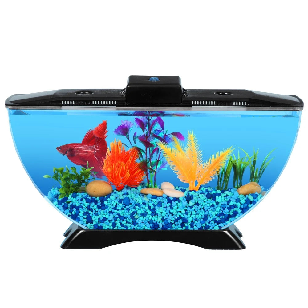 Mixed Blue Aquarium Gravel 25 lb Decorative