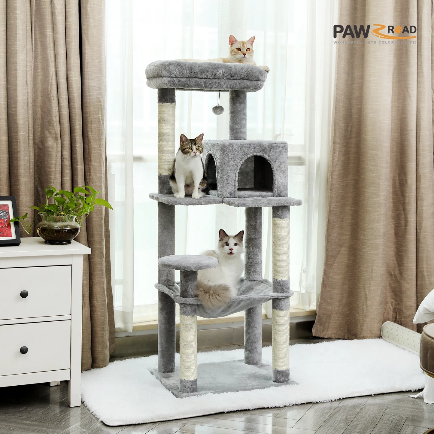 Cat Tree 5-Level Tower.