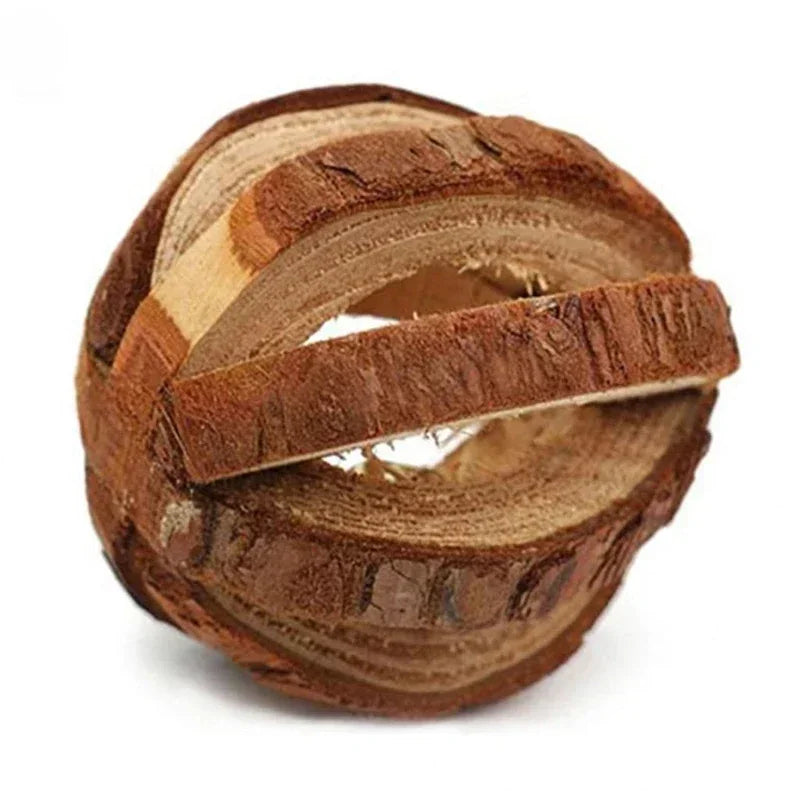 Cute Rabbit Wooden Chew Toys for Guinea Pigs Rat