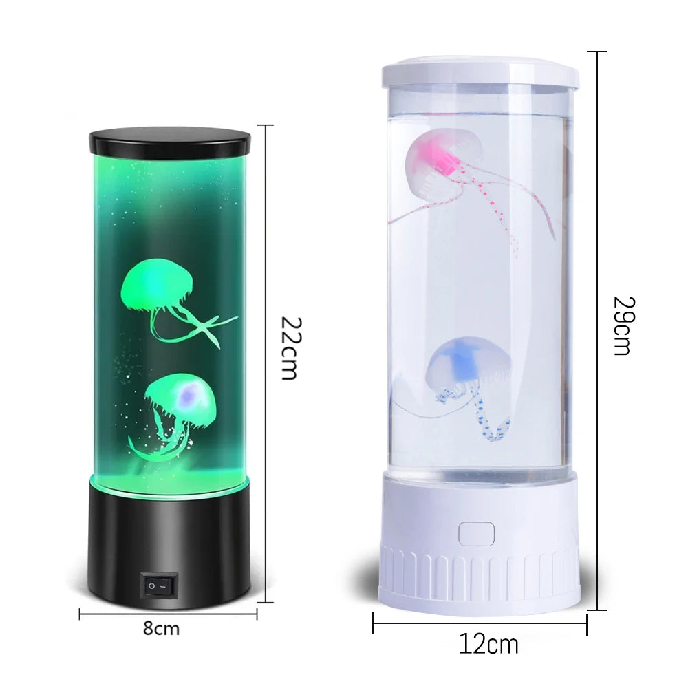 Jellyfish Lava Lamp Aquarium 7Colors LED