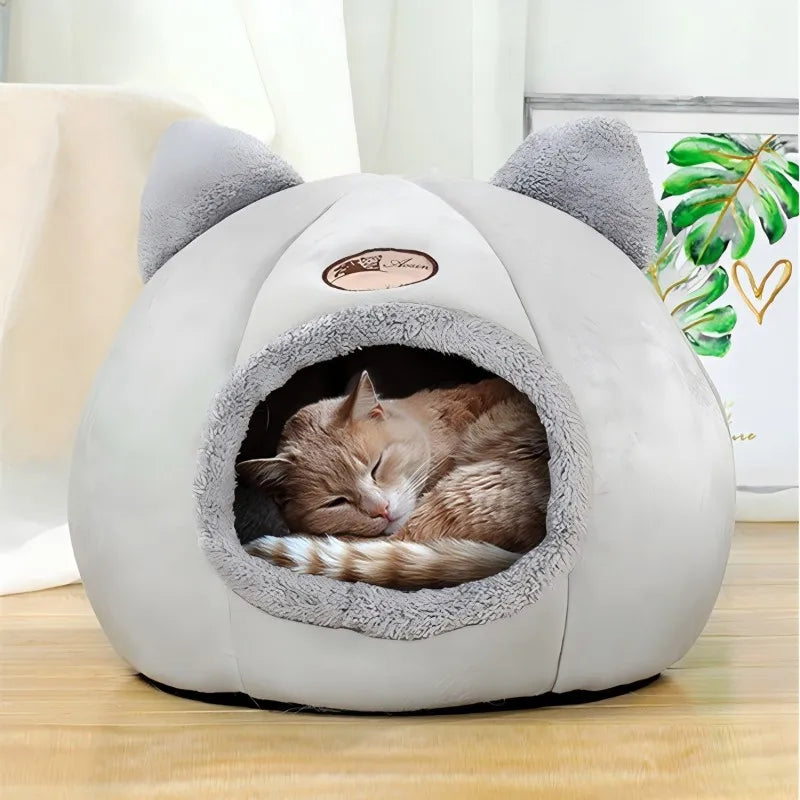 Pet bed with ears. Comfortable, Soft. Machine Washable