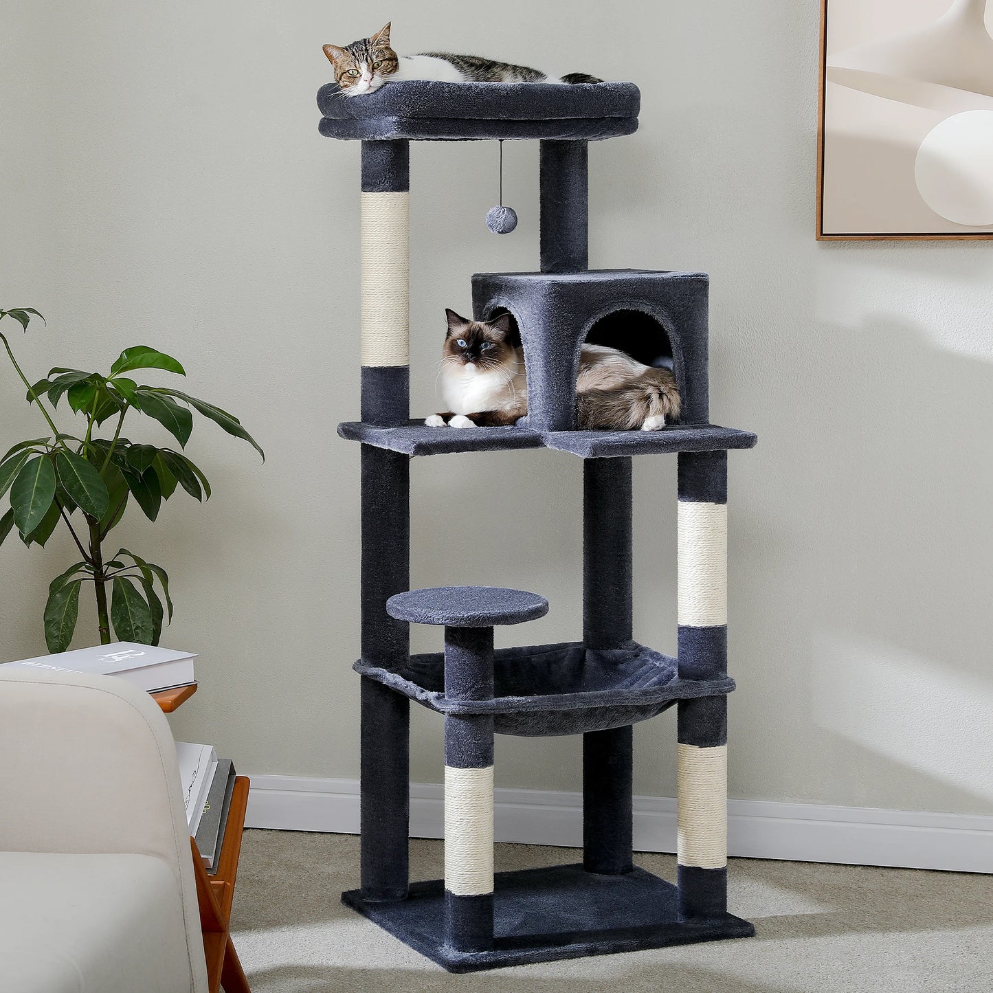 Cat Tree 5-Level Tower.