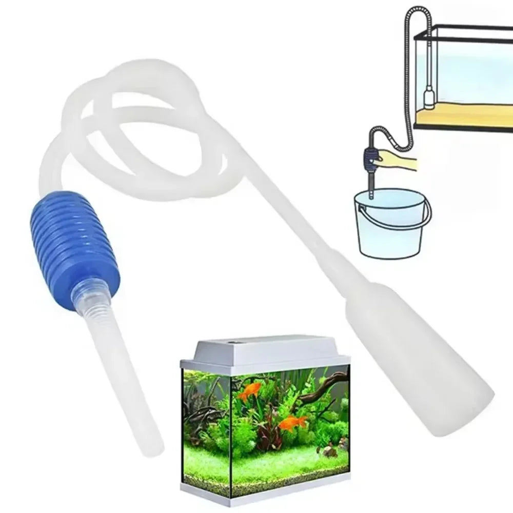 1.5M Aquarium Vacuum, Siphon Pump Cleaner