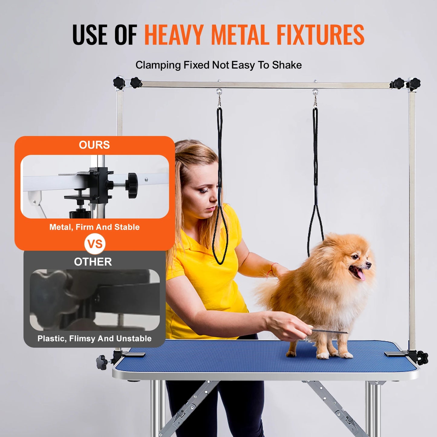 Pet Grooming Table Two Arms with Clamp