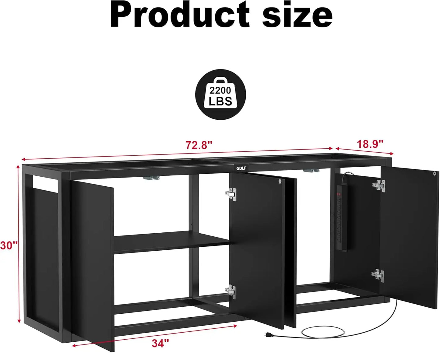 125-150 Gallon Fish Tank Stand