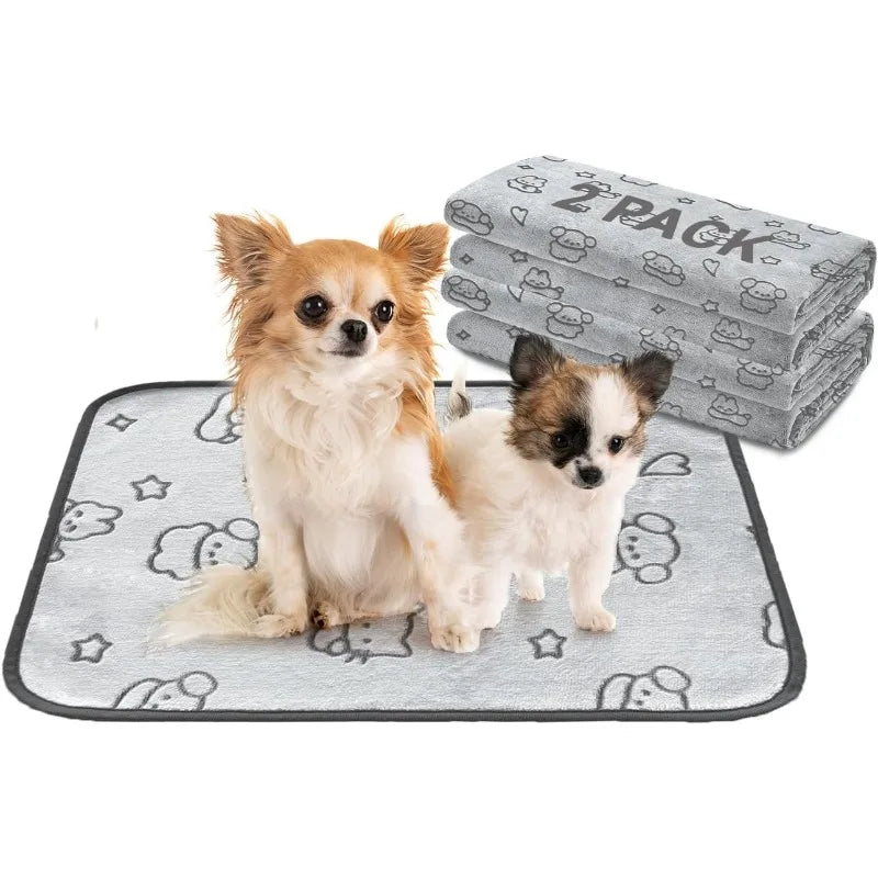 Pet puppy pad, 2-piece washable pad, waterproof
