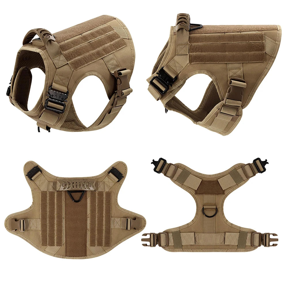 Large Padded Dog Harness And Leash Set