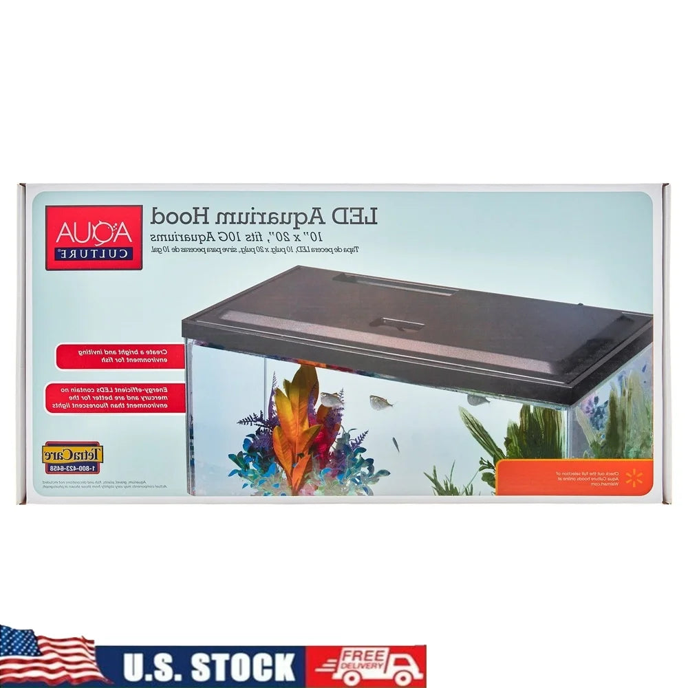 LED Fish Tank Hood Light 20x10