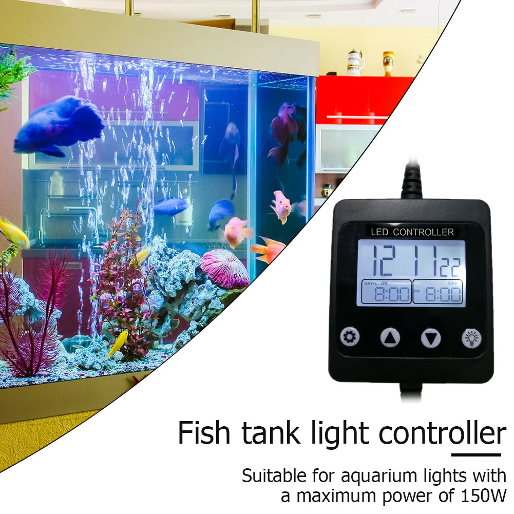 Intelligent Fish Lamp LCD Display Controller Modulator