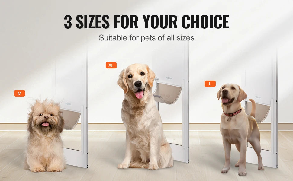Dog Door Sliding Glass Door. 3 Sizes.
