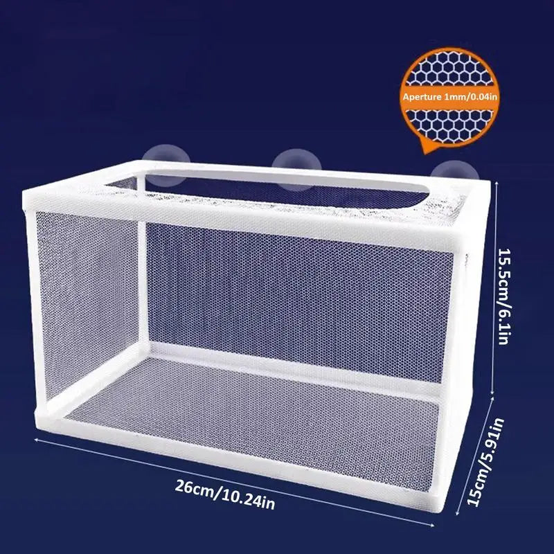 Aquarium Isolation Box, Fish Hatchery Breeding.