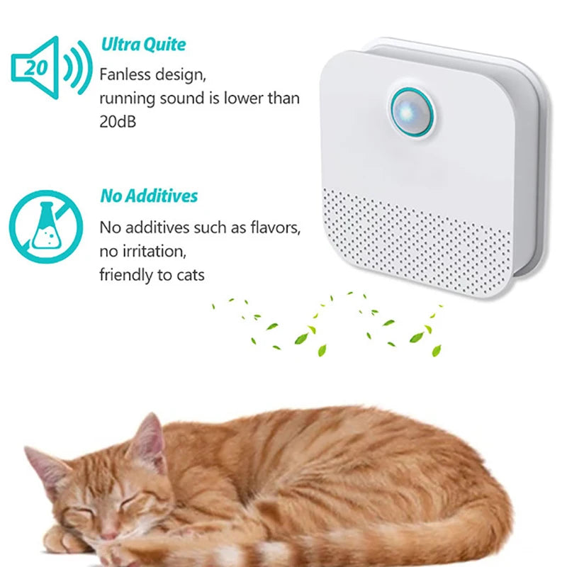 Smart Cat Odor Purifier for Cats Litter Box