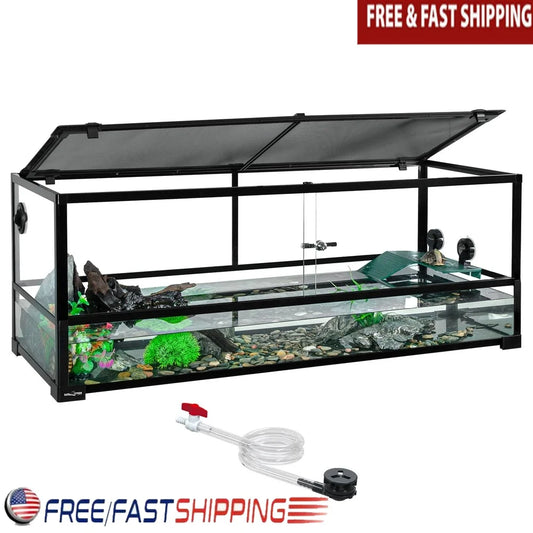 Turtle Tank Aquarium 67 Gallon 48 Inch Glass