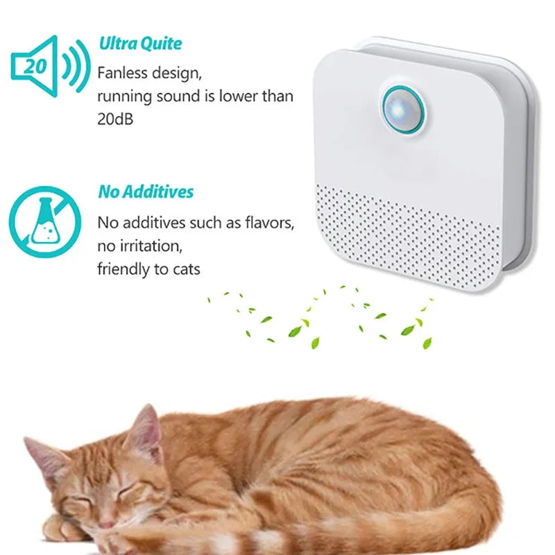Smart Cat Odor Purifier for Cats Litter Box
