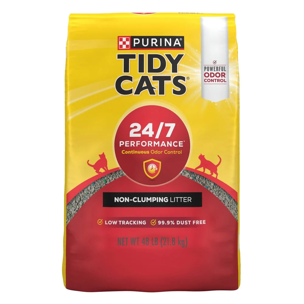 Multi-Cat Non-Clumping Cat Litter 48lb Odor Control