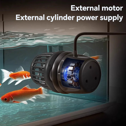 DMP-10 Aquarium Wavemaker Pump, App, Cordless Bluetooth
