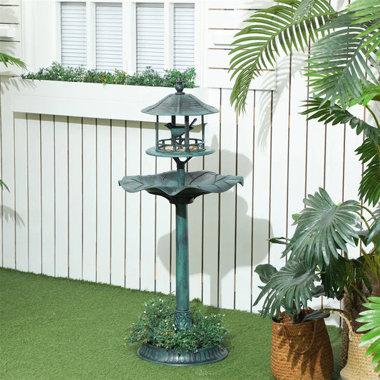 Tall Bird Bath,  Feeding & Watering Supplies