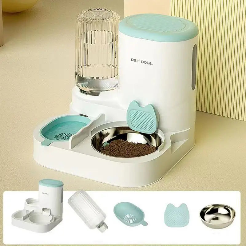 Feeder and Water Dispenser Set,  Automatic