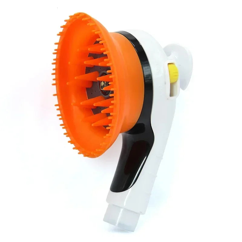 Pet Combing Massage Shower Head Bath Brush
